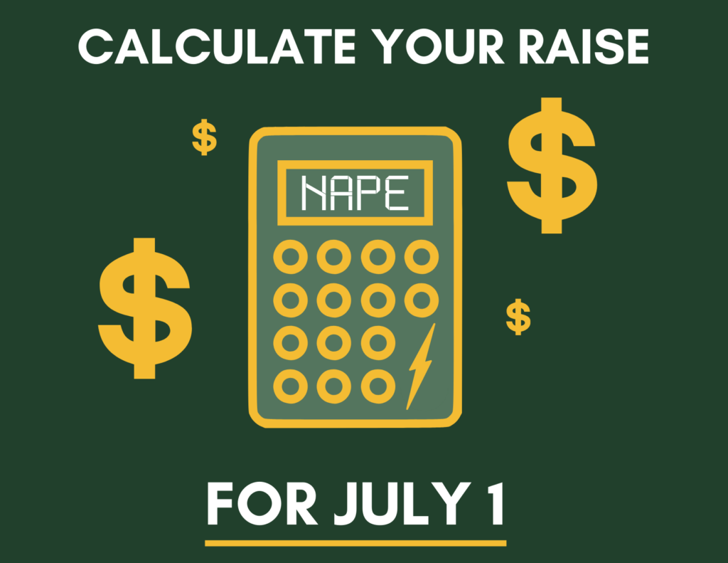 July 1, 2024 Raise Calculator Nebraska Association of Public Employees